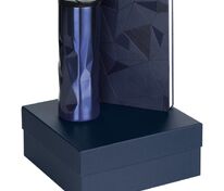 Набор Gems: ежедневник и термостакан, темно-синий арт.12931.44