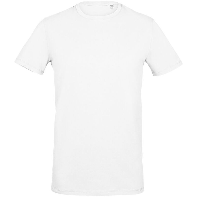 Футболка мужская Millenium Stretch Men, белая арт.02945102