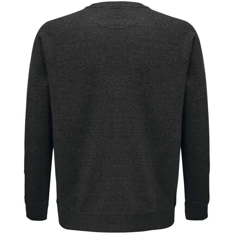 Свитшот унисекс Space, черный меланж арт.03567348