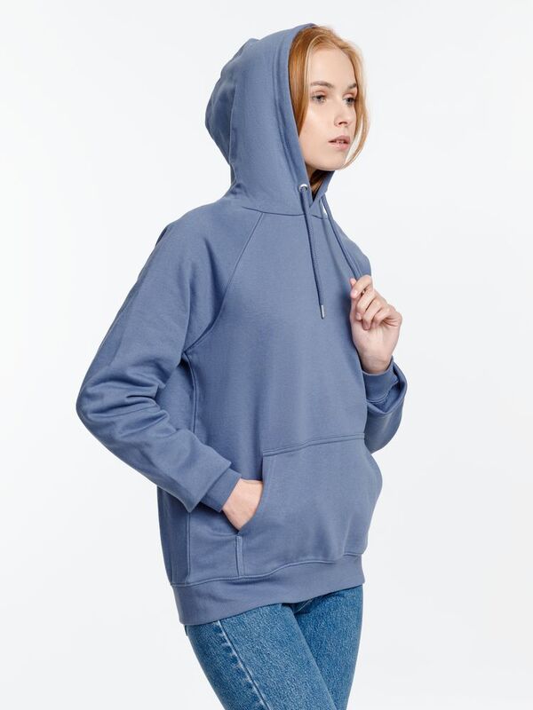 Толстовка унисекс Stellar, синяя арт.03568205