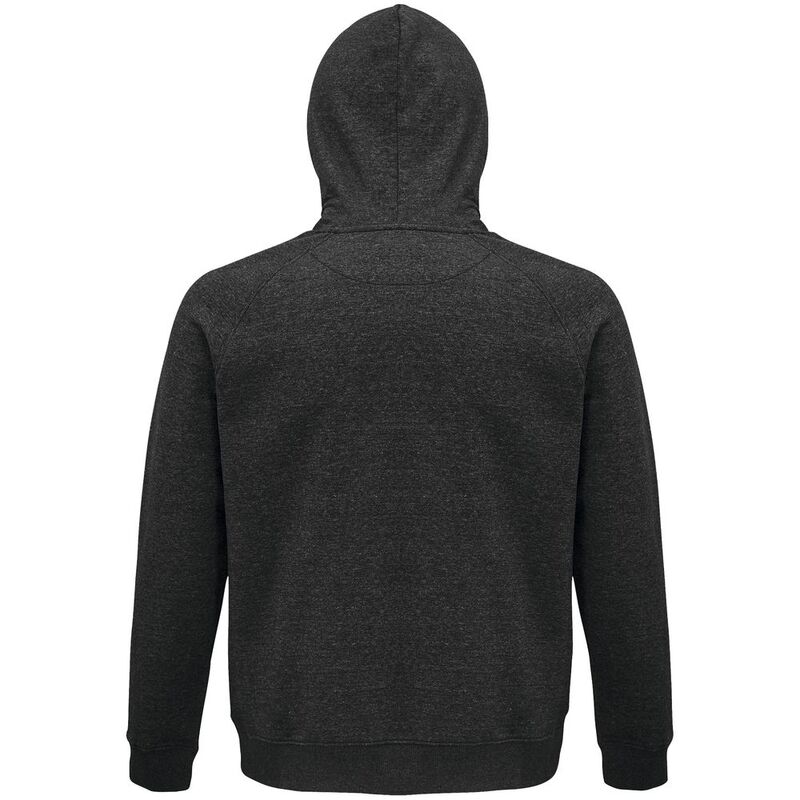 Толстовка унисекс Stellar, черный меланж арт.03568348