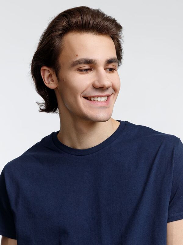 Футболка мужская Pioneer Men, темно-синяя арт.03565319