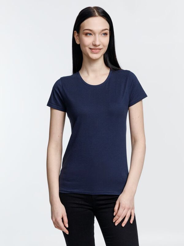 Футболка женская Pioneer Women, темно-синяя арт.03579319
