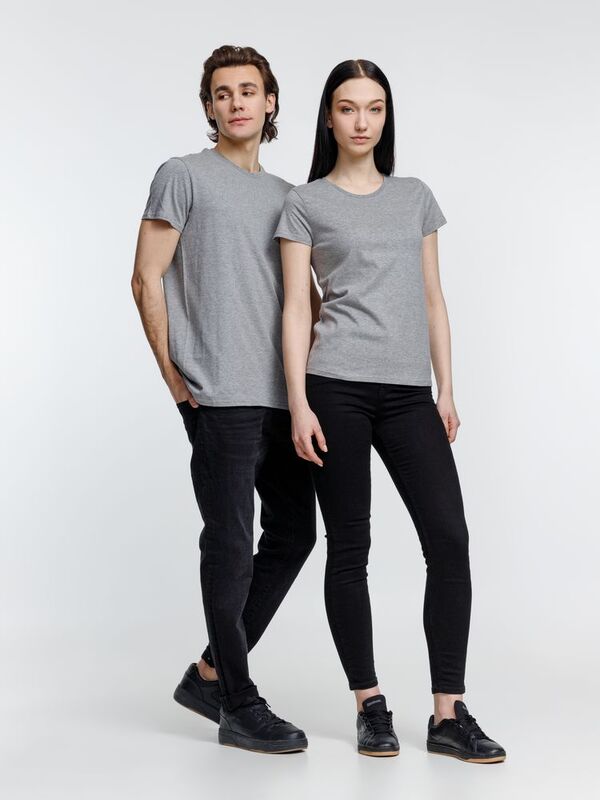 Футболка женская Pioneer Women, серый меланж арт.03579350