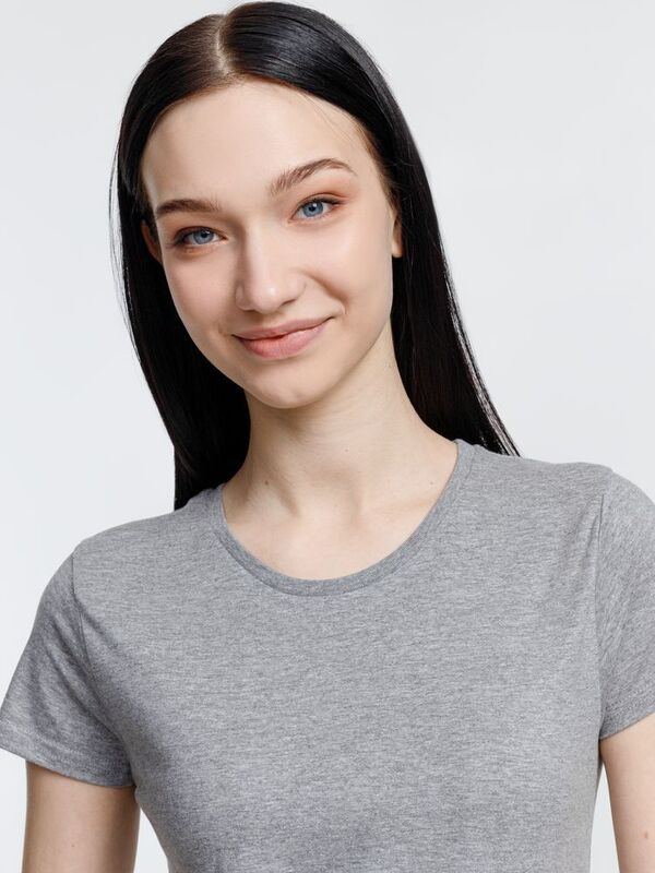 Футболка женская Pioneer Women, серый меланж арт.03579350