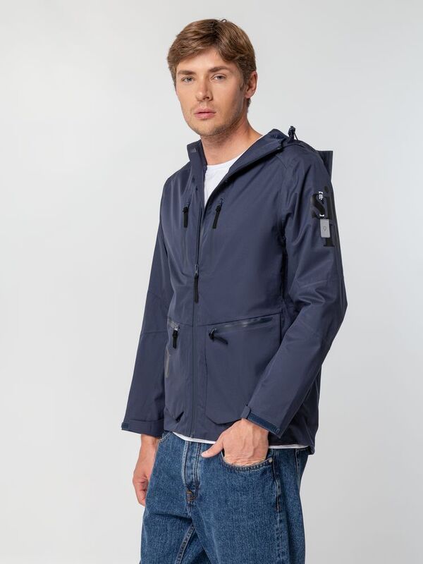 Куртка унисекс Kokon, темно-синяя арт.13164.40