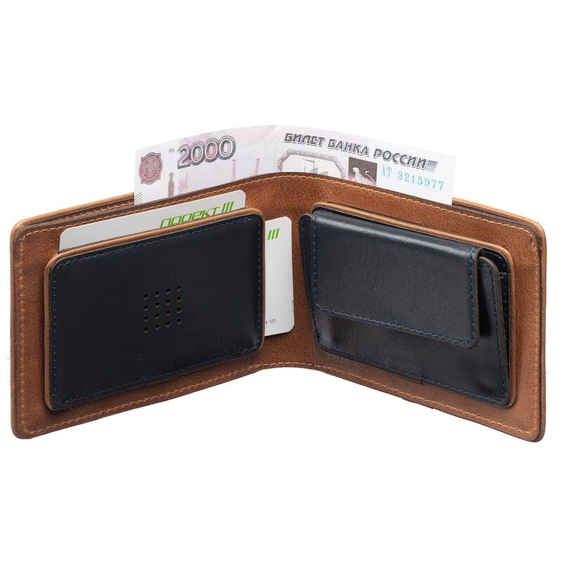 Портмоне Kalsa Palermo, синее арт.15266