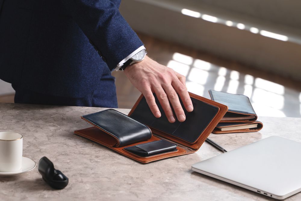 Дорожный органайзер Kalsa Palermo, синий арт.15264