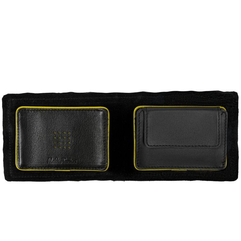 Кошелек Partinico, черный с желтым арт.17975.38