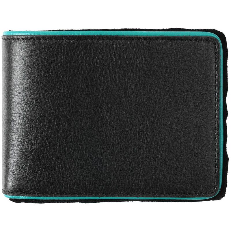 Кошелек Partinico, черный с бирюзовым арт.17975.34