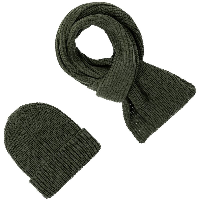 Шарф Nordkyn, зеленый (оливковый) арт.10451.90