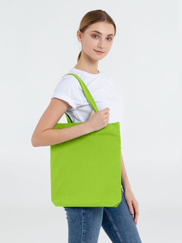 Холщовая сумка Avoska, зеленое яблоко арт.11293.94