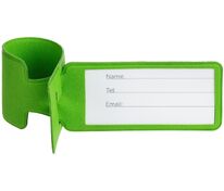 Багажная бирка Devon, зеленая арт.13201.90