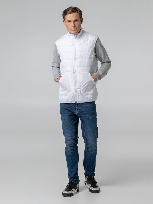 Жилет Leven, белый арт.14116.60