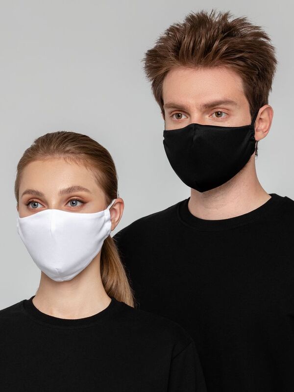 Маска для лица, белая арт.71247.60