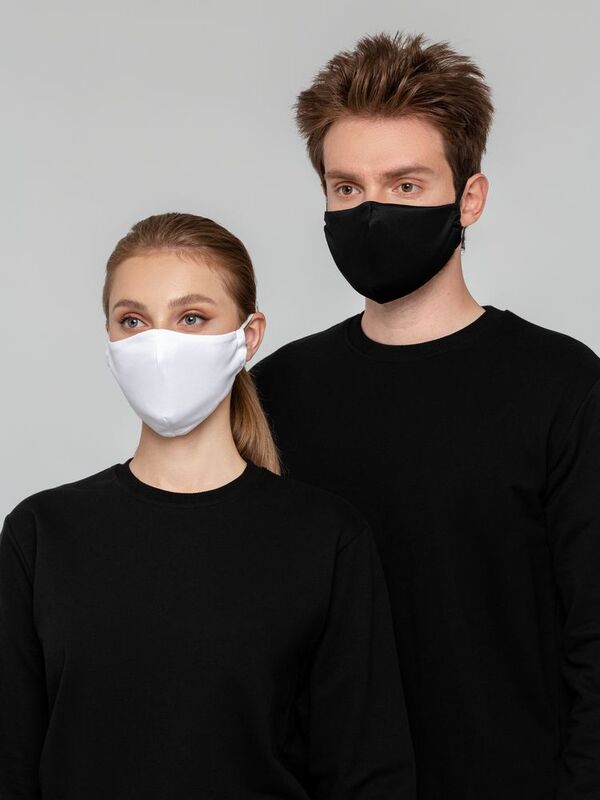 Маска для лица, черная арт.71247.30