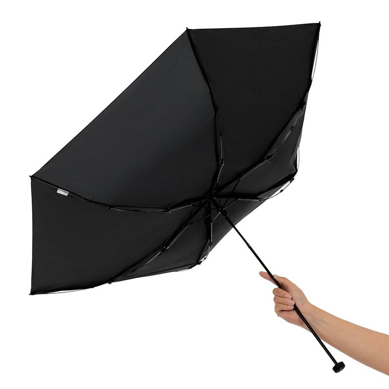 Зонт складной Zero Large, черный арт.14594.30