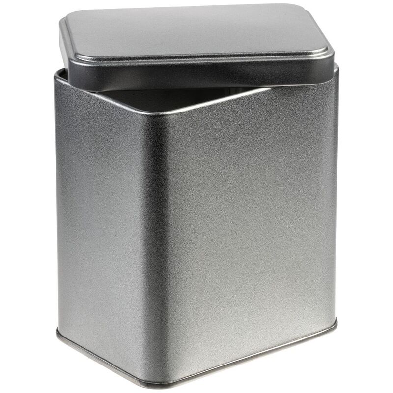 Коробка прямоугольная Jarra, серебристая арт.15586.10