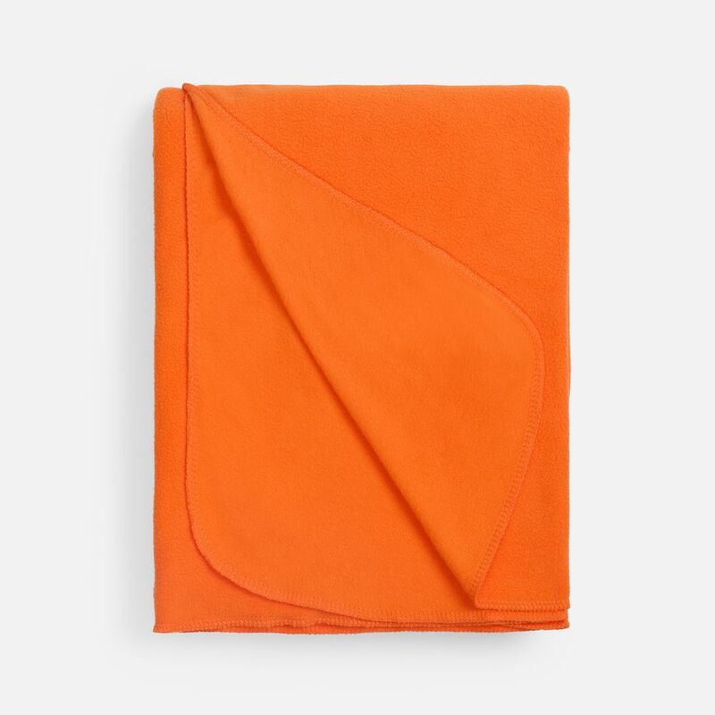 Флисовый плед Warm&Peace XL, оранжевый арт.13059.20