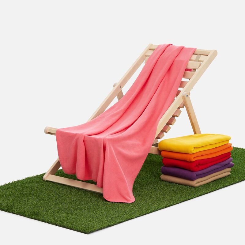 Флисовый плед Warm&Peace XL, розовый (коралловый) арт.13059.21