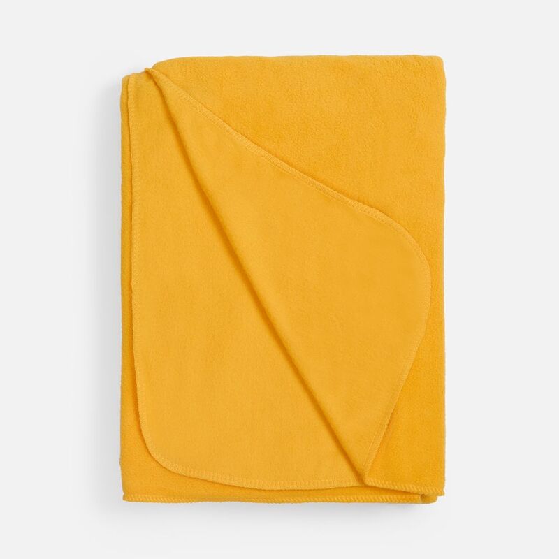 Флисовый плед Warm&Peace XL, желтый арт.13059.80