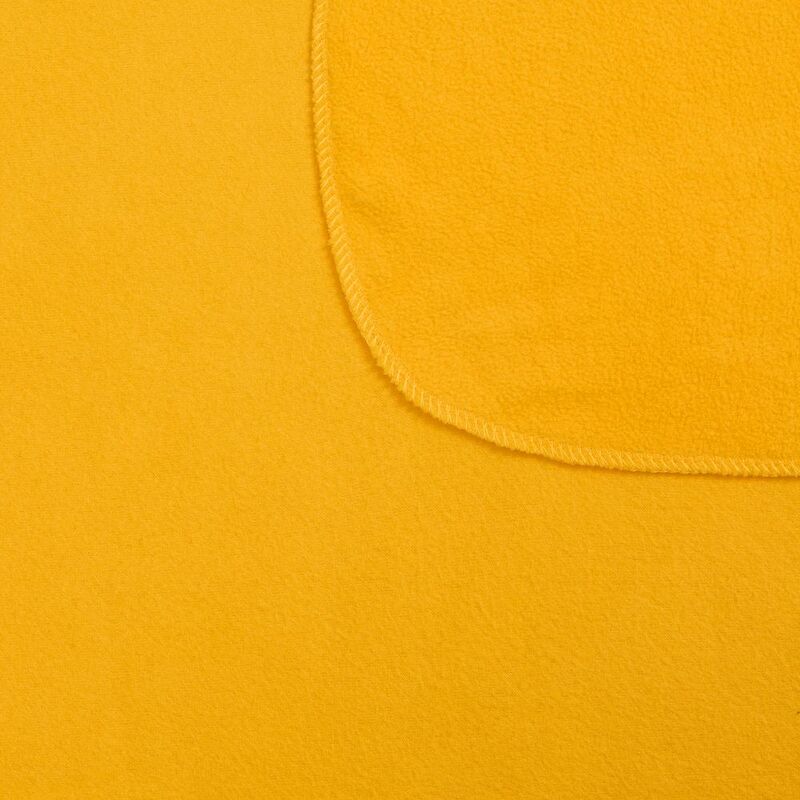 Флисовый плед Warm&Peace XL, желтый арт.13059.80