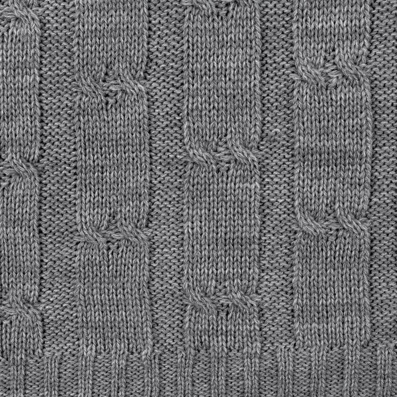 Плед Trenza, серый арт.23348.10