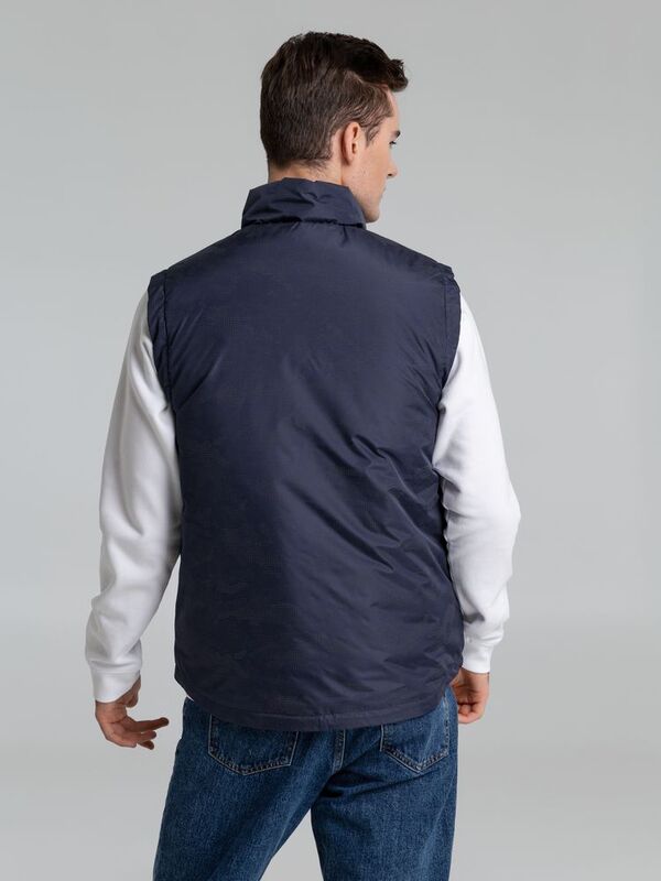 Жилет светоотражающий Lattvind, темно-синий арт.14118.40