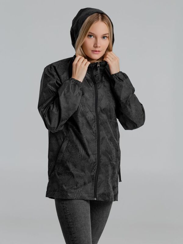 Ветровка светоотражающая Finvind, темно-серая арт.14119.30