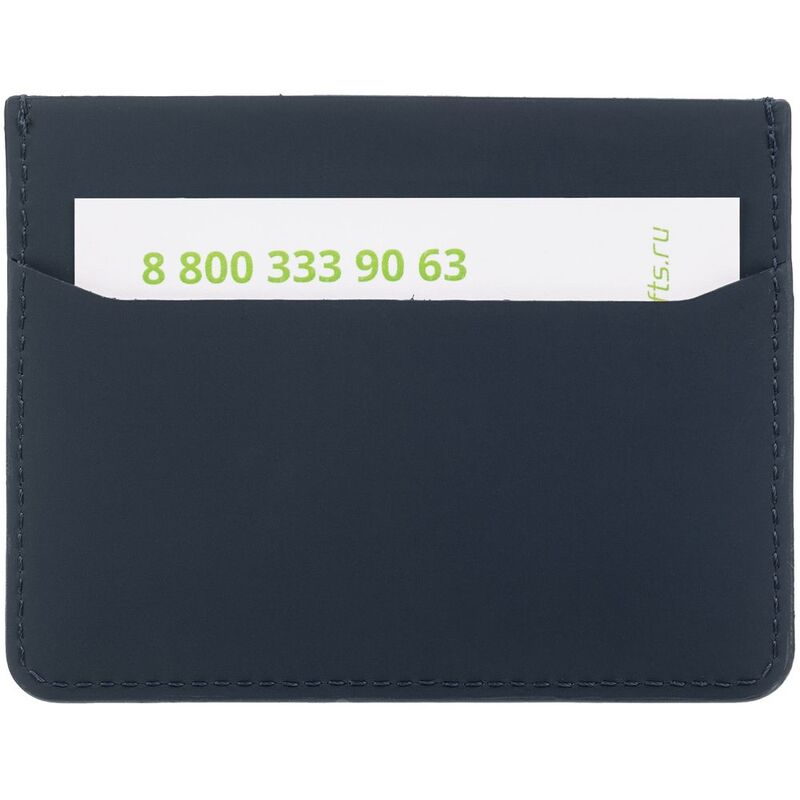 Чехол для карт Alaska, синий арт.21007.44