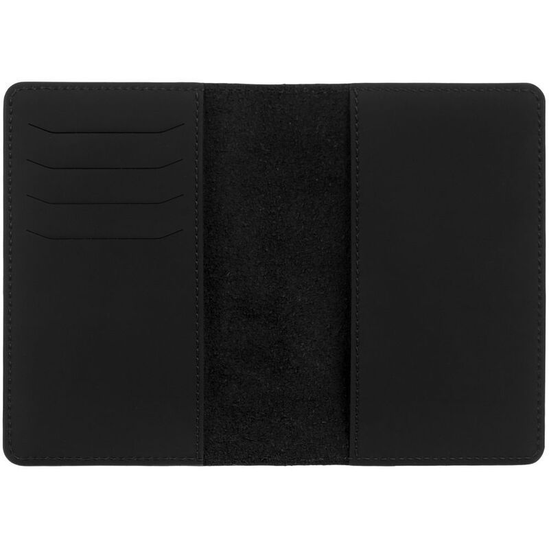 Обложка для паспорта Alaska, черная арт.21008.33