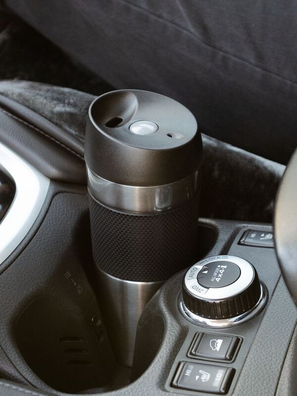 Термостакан Solingen Grip, серо-стальной арт.13077.13