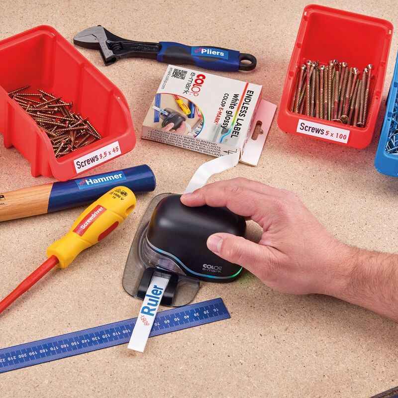 Клейкая лента для Colop e-mark, белая арт.14148.60