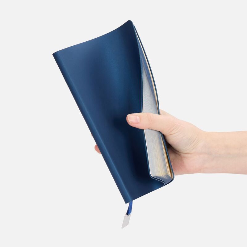 Ежедневник Shall Light, недатированный, синий арт.15060.40