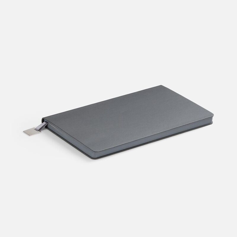 Ежедневник Shall Light, недатированный, серый арт.15060.10