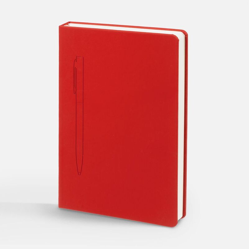 Ежедневник Magnet Shall, недатированный, красный арт.15058.50