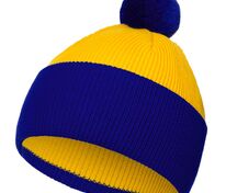 Шапка Snappy, желтая с синим арт.76261.48