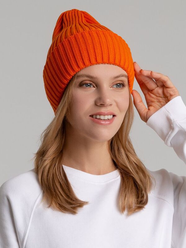Шапка Yong, оранжевая (апельсин) арт.20551.20