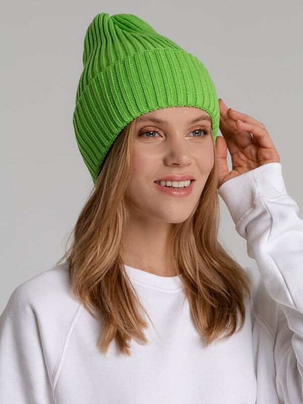 Шапка Yong, светло-зеленая (салатовая) арт.20551.90