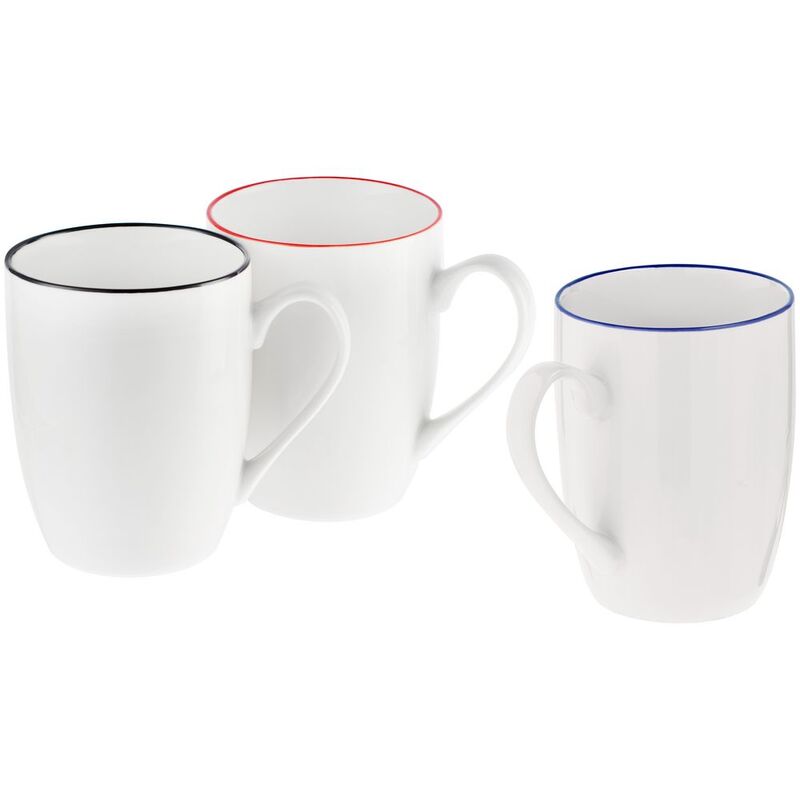 Кружка Simmy, белая с синим арт.15883.40