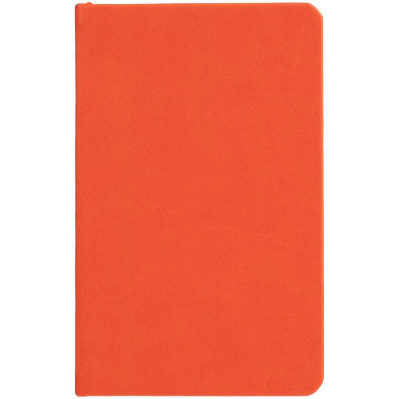 Блокнот Cluster Mini в клетку, оранжевый арт.15209.20