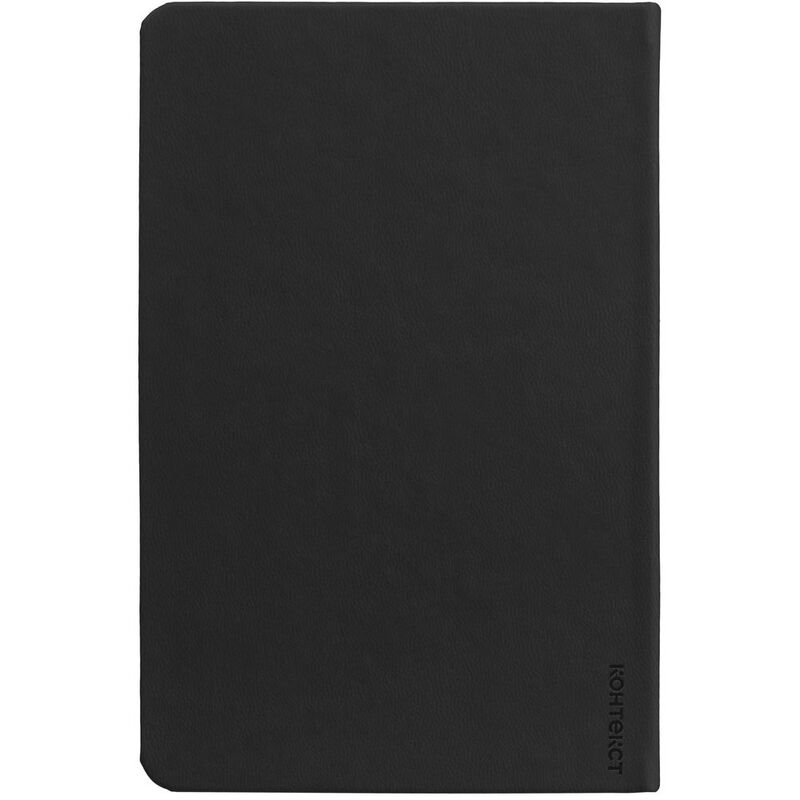 Блокнот Cluster Mini в клетку, черный арт.15209.30