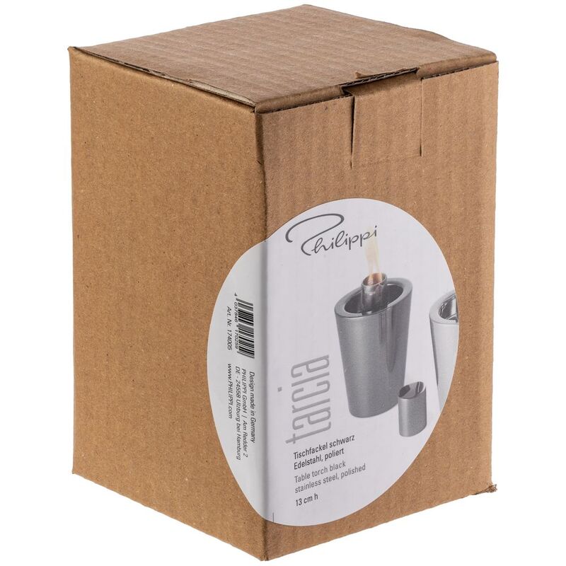 Масляная лампа Tarcia, серебристая арт.16057.10