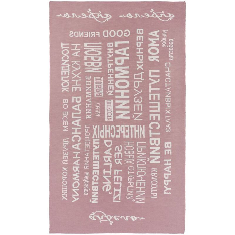 Плед на заказ Tricksy Net Light, S, полушерсть арт.18014.02