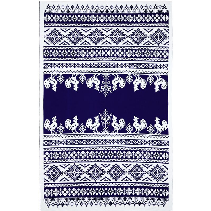 Плед на заказ Tricksy Net, 2 цвета, S, акрил арт.18016.01