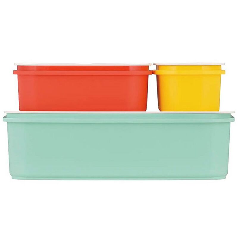 Набор ланчбоксов в термосумке Thermos DJF4003, темно-синий арт.13261