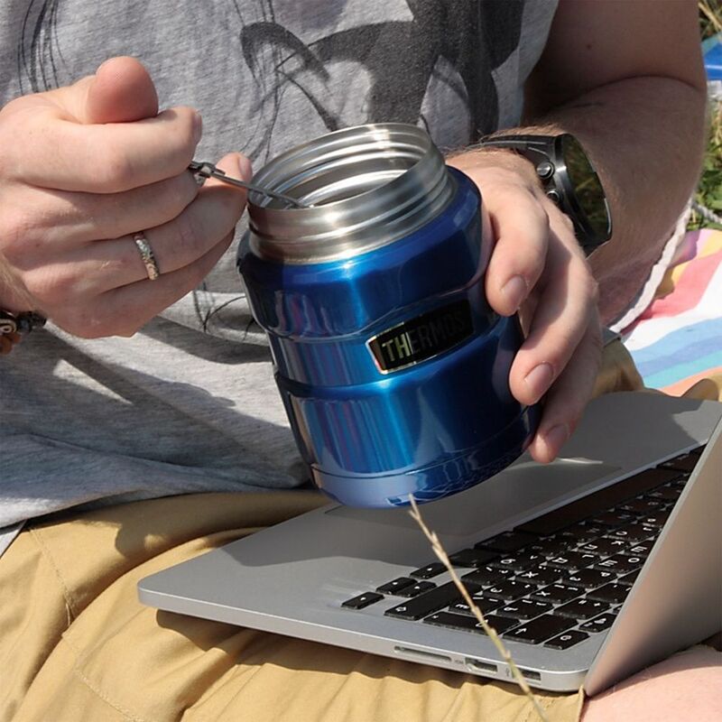 Термос для еды Thermos SK3000, синий арт.10589.40