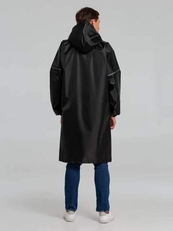 Дождевик со светоотражающими элементами Rainman Blink, черный арт.13346.30