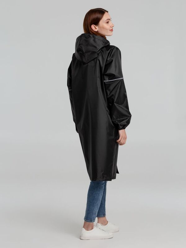 Дождевик со светоотражающими элементами Rainman Blink, черный арт.13346.30