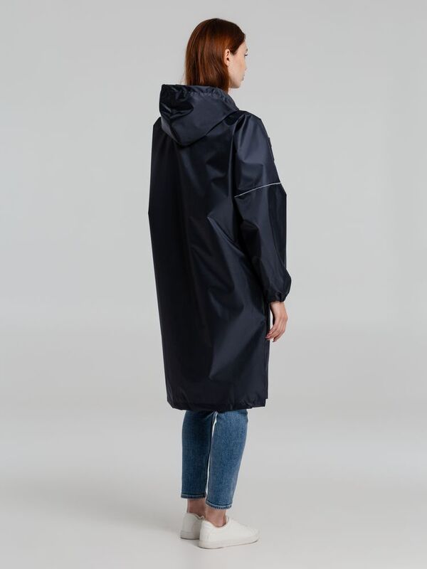 Дождевик со светоотражающими элементами Rainman Blink, темно-синий арт.13346.40